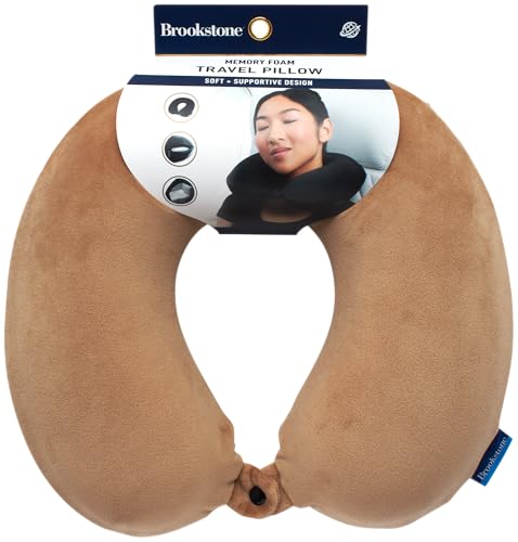 Travel Neck Pillow Lightweight U (Khaki / One Size)