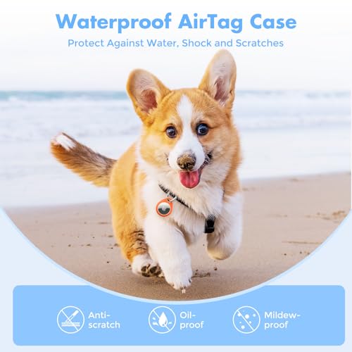 Holder for Apple AirTag (Pink&Baby Blue&Orange&Blue)