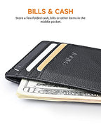 Mens Slim Wallet (Chicago Black)