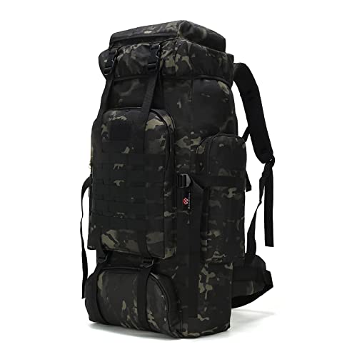 Hiking Backpack for Men 70L (70l-blackmix)