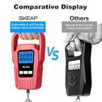 Digital Fish Scale Hanging Scale Fishing Scale (Red)