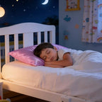 Toddler Pillows with Pillowcases Set (Light Pink (Satin) / 13x18 Inch (Pack of 2))