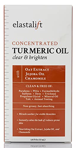 Turmeric Oil Facial Skin Care Serum For Face. Antioxidant Moisturizer Skincare Serum Formula W (1.8 Fl Oz (Pack of 1) / Turmeric Face Oil)