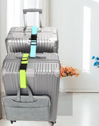 4Pack Luggage Straps for Suitcases, Travel Connector for Carry On Bag, Add Bag - Image 7