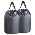 140L Washable Laundry Bags with Handles (Elegant Grey)
