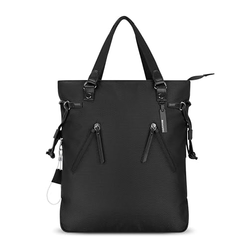 Tempest Anti Theft Convertible Backpack Tote (Carbon - Signature)