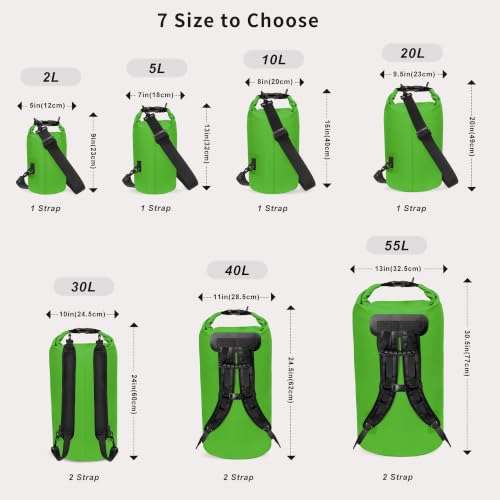 Dry Bag Waterproof (2L / Green)