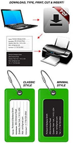 Luggage Tags Business Card Holder by TUFFTAAG - Image 5