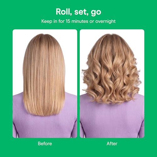 Hair Rollers for Heatless Curls Overnight (1 Count (Pack of 48) / Assorted)