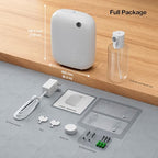 ANW Smart Waterless Essential Oil Diffuser for Large Room (01white+0x100)