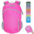 35L Foldable Waterproof Backpack For Outdoor Sports With Inside Wet Clothes Compartment Packable For Multiple Uses Ultra Lightweight Ideal For Hiking Men And Women Travel (1fushai)