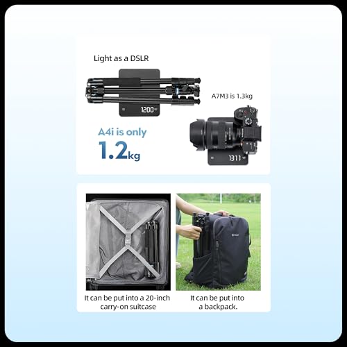73" Camera Tripod (BLUE / 73 INCH)
