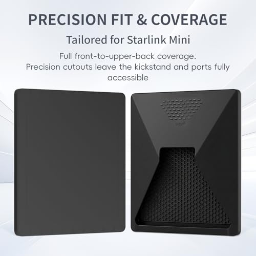Starlink Mini Protective Cover (Full Cover-Black)
