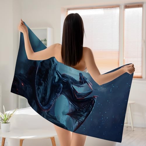 Microfiber Dragons Beach Towel (Dragons)