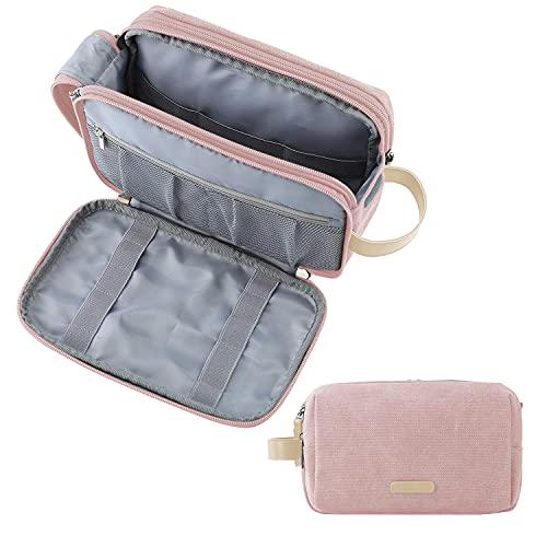 Toiletry Bag for Women (Pink / Large)