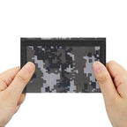 RFID Blocking Canvas Wallet for Men and Women (Mosaic02)