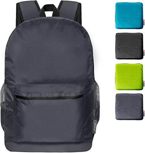 20L Lightweight Foldable Backpack (Navy Blue)
