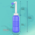 2PCS Blue+Green Peri Bottle for Postpartum Essentials (450ml Blue + Green【tw0 Color!】)