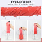 Microfiber Towel Quick Dry Camping & Travel & Gym Towel. Compact (Brick Red / 40.00" x 20.00")