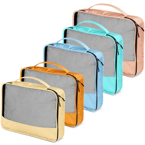 Packing Cubes for Suitcase Large Organizer Bags (Pastel / Mixed)