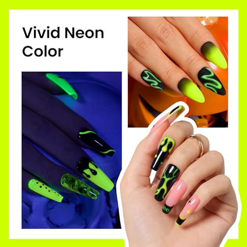 Beetles Halloween Gel Nail Polish (Luminous Yellow)
