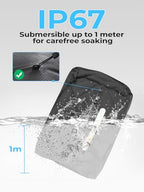 Vacuum Travel Bags with Pump (Black / 1PC+Pump)