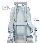 26L Backpack for College (Sky Blue Corduroy / 16.5 Inch)