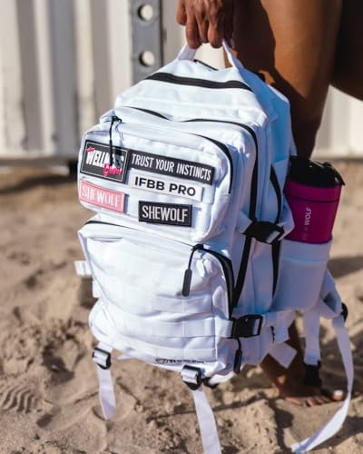 35L Tactical Gym Backpack (Polar White)