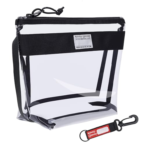 Rough Enough Clear Toiletry Bag