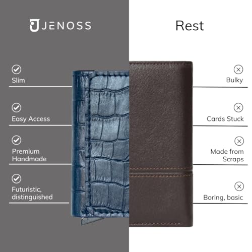Jenoss Smart Wallet For Men (Mada Navy)