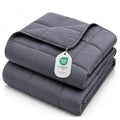 Weighted Blanket for Adults 15lbs (01-dark Grey / 48" x 72" | 15lbs)