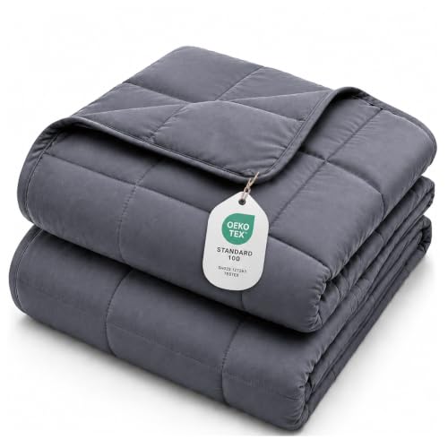 Weighted Blanket for Adults 20lbs (01-dark Grey / 48" x 72" | 20lbs)