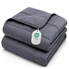 Weighted Blanket for Adults 20lbs（Queen Size (01-dark Grey / 60" x 80" | 20lbs)