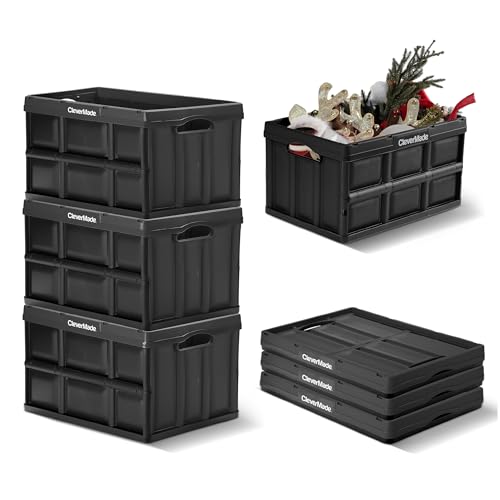Collapsible Storage Bins (Obsidian / 46l - 3 Pack)
