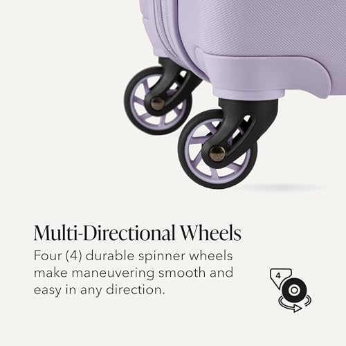 7366 Signature Hardside Expandable Luggage with Spinner Wheels (Checked-Large 27-Inch / Evening Haze)