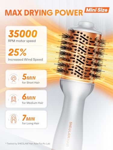 Hair Mini Blow Dryer Brush (Mini)