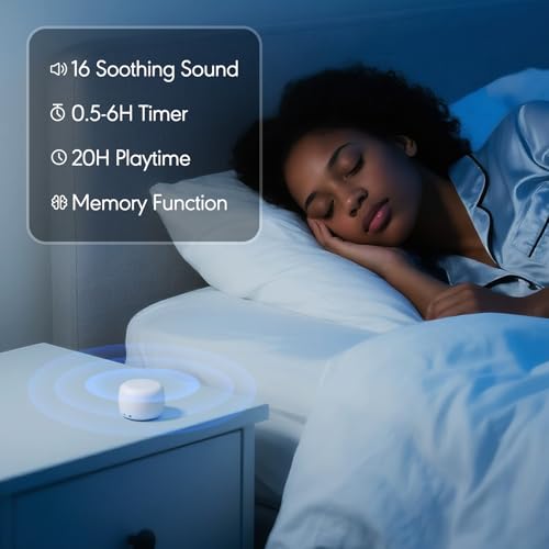 Portable Sound Machine for Baby Adults (Tiny)