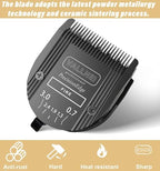 3-Pack 5-in-1 Replacement Blade Compatible with Wahl Animal Clipper, Black (Black / 3 Pack)