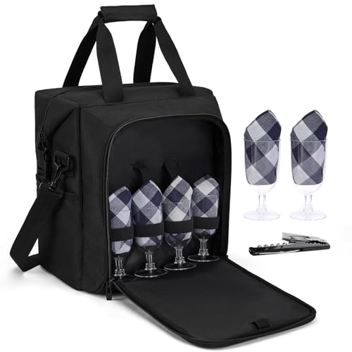 6 Bollte Wine Bag (6 Bottle / Deep Black)