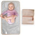 Portable Baby Changing Pad (Solid Beige)