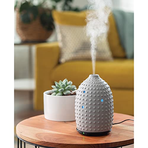 Airome Gray Hobnail Medium Essential Oil Diffuser (Gray Hobnail)