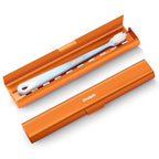 Aluminum Toothbrush Travel Case (Orange / 1 Pack (Standard))