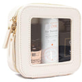 Travel Clear Makeup Bag Set (Mini Beige)