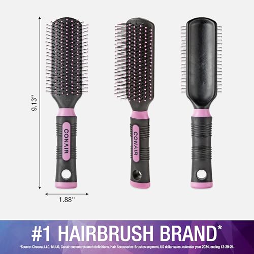Salon Results Hairbrush (Blush Pink / 1 Count (Pack of 1))