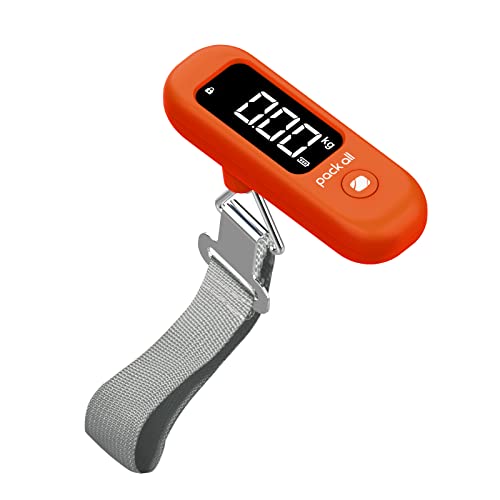 Digital Luggage Scale for Travel (Orange)