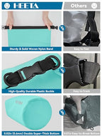 Waterproof Dry Bag Backpack with Emergency Whistle (30L / Mint Green)