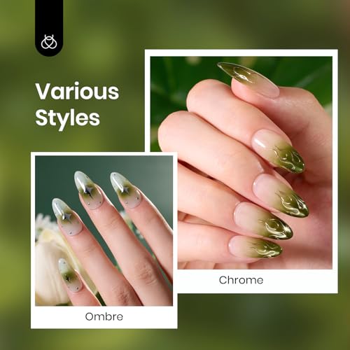 Beetles Green Gel Nail Polish (H - Sheer Green | Green Jelly)