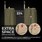 26" Medium Expandable Spinner (Olive / 26" Medium Expandable)