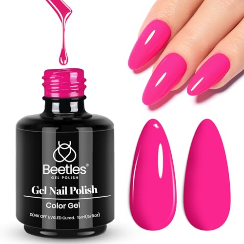 Beetles Pink Gel Nail Polish (B - Creme Pink | Year 2 Kilo)
