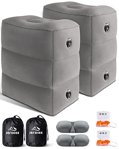 Inflatable Travel Foot Rest Pillow